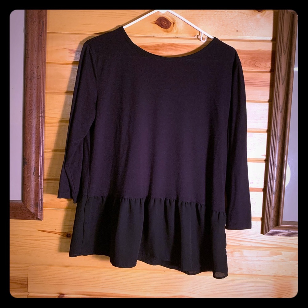 T-shirt knit top